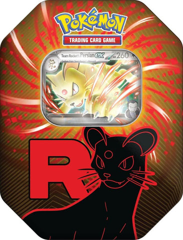 Team Rocket Tin (Team Rocket's Persian ex) [En Español]