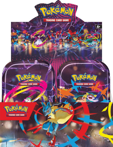 Pokemon TCG: Mega Evolution - Mega Heroes Mini Tin Display