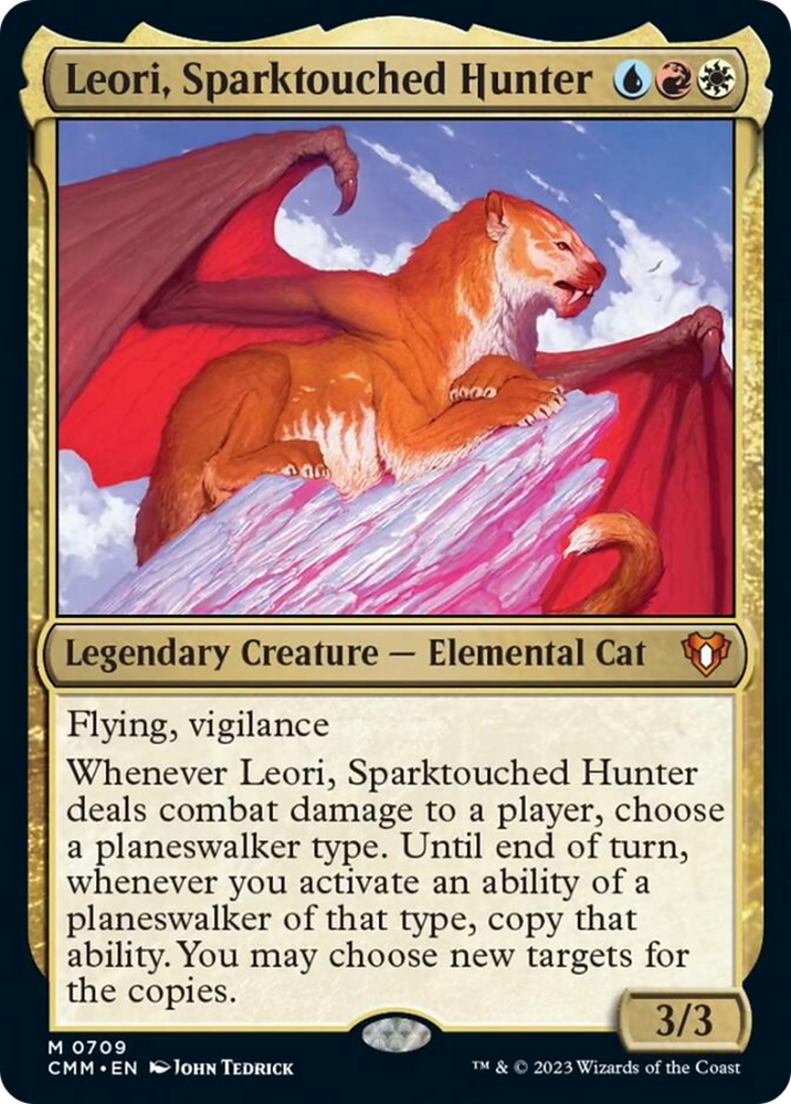 Leori, Sparktouched Hunter [Commander Masters] 