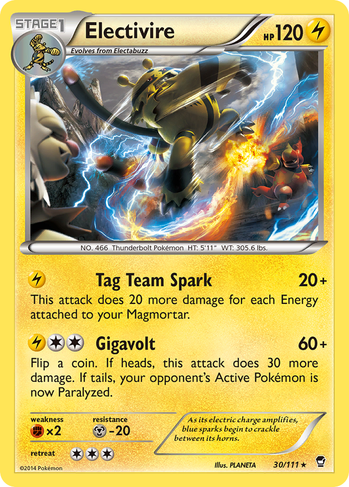 Electivir (30/111) [XY: Furious Fists] 