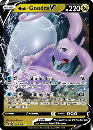 Hisuian Goodra V (135/196) [Sword &amp; Shield: Lost Origin] 