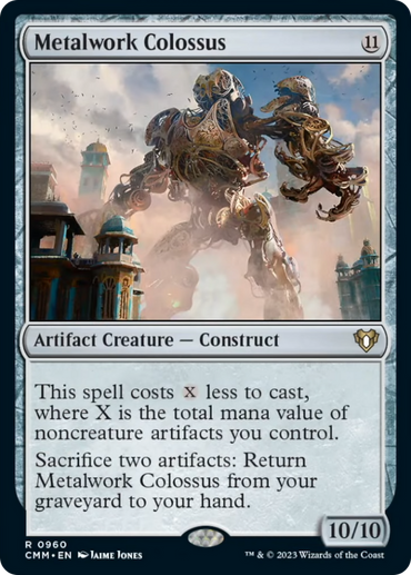 Metalwork Colossus [Commander Masters] 