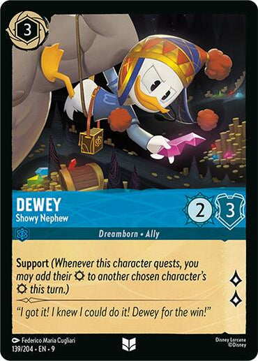 Dewey - Showy Nephew (139/204) [Fabled]