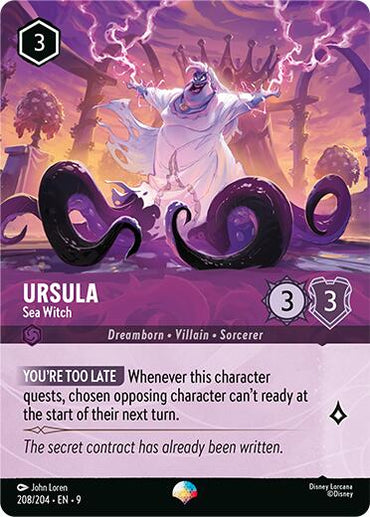 Ursula - Sea Witch (Epic) (208/204) [Fabled]