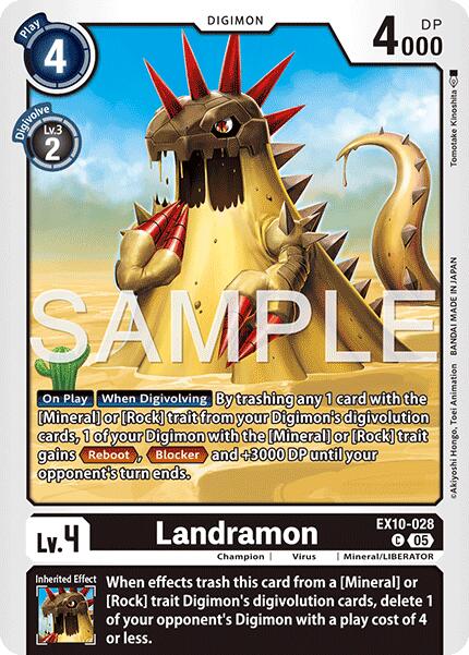 Landramon [EX10-028] [Sinister Order]