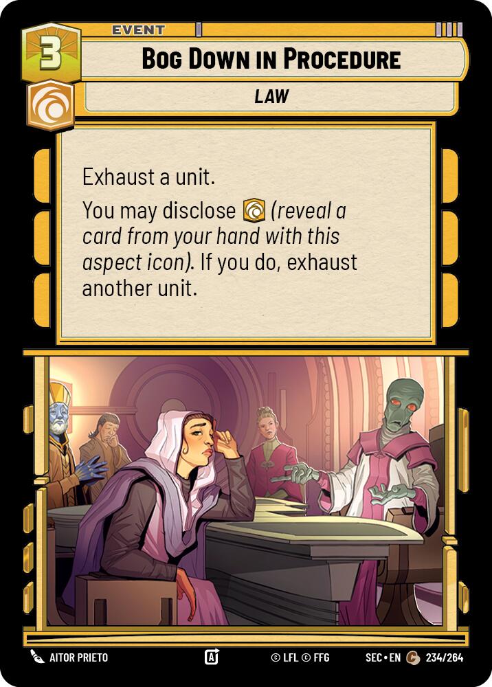Bog Down in Procedure (234/264) (234/264) [Secrets of Power]