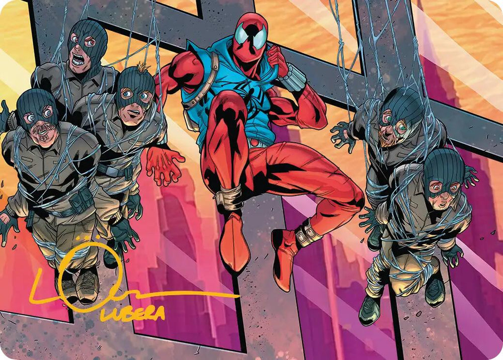 Scarlet Spider, Ben Reilly Art Card (Gold-Stamped Signature) [Marvel's Spider-Man Art Series]