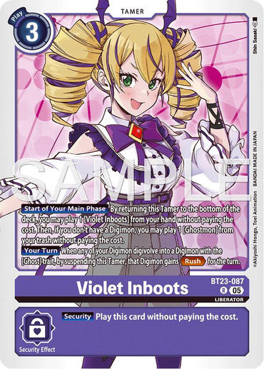 Violet Inboots [BT23-087] [Hackers' Slumber]