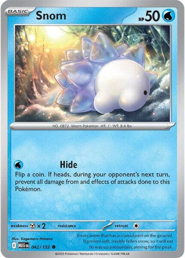 Snom (042/132) [Mega Evolution: Base Set]