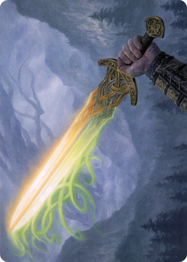 Sword of Hearth and Home Art Card [Modern Horizons 2 Art Series] 