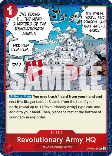 Revolutionary Army HQ (Pirate Foil) [Premium Booster -The Best- Vol. 2]