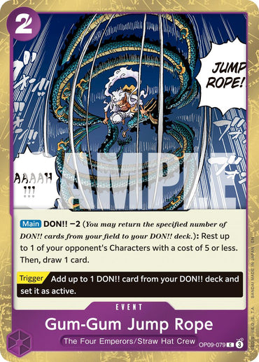 Gum-Gum Jump Rope (Pirate Foil) [Premium Booster -The Best- Vol. 2]