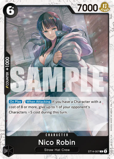 Nico Robin (ST14-007) (Pirate Foil) [Premium Booster -The Best- Vol. 2]