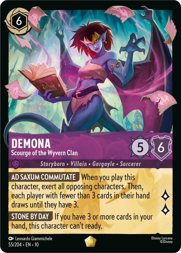 Demona - Scourge of the Wyvern Clan (55/204) [Whispers in the Well]