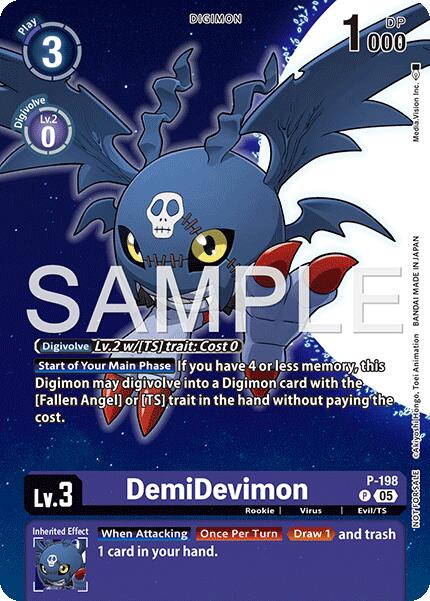DemiDevimon [P] (Digimon Story: Time Stranger Promo Pack) [Promotional Cards]