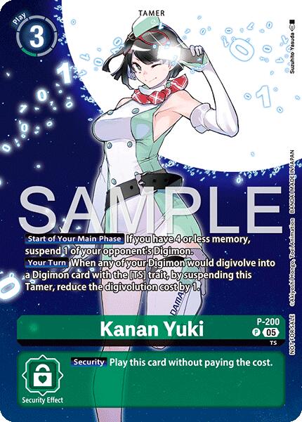 Kanan Yuki [P] (Digimon Story: Time Stranger Promo Pack) [Promotional Cards]