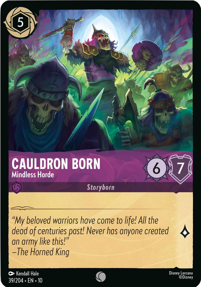 Cauldron Born - Mindless Horde (39/204) [Whispers in the Well]