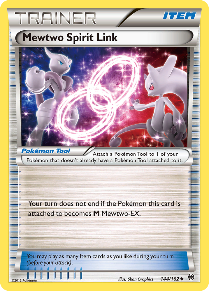 Mewtwo Spirit Link (144/162) [XY:BREAKthrough] 