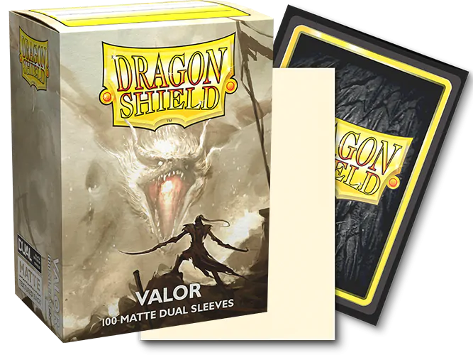 Dragon Shield: Standard 100ct Sleeves - Valor (Dual Matte)