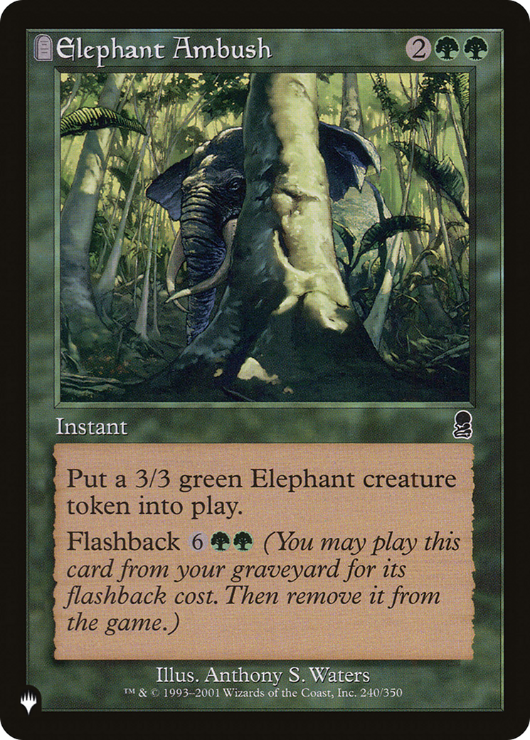 Elephant Ambush [The List Reprints] 