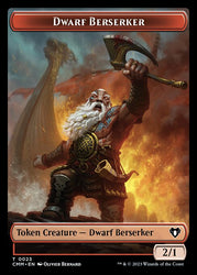 Eldrazi Scion // Dwarf Berserker Double-Sided Token [Commander Masters Tokens] 