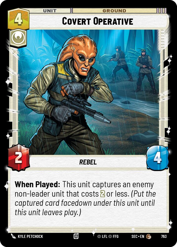 Covert Operative (763) (Foil) (763) [Secrets of Power]