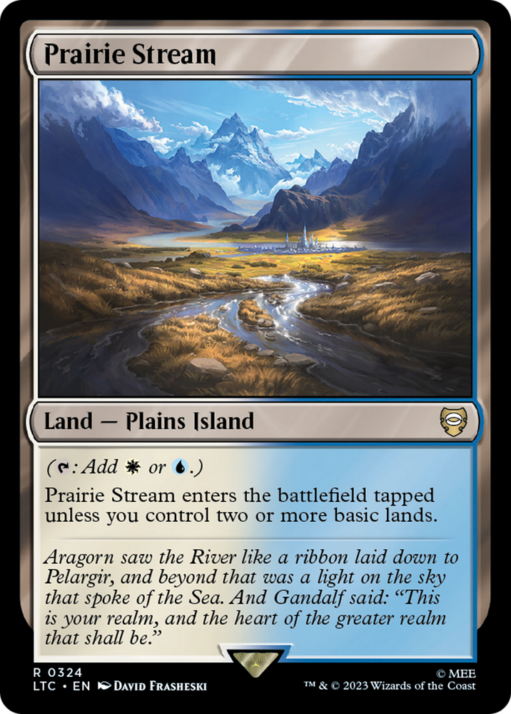 Prairie Stream [The Lord of the Rings: Tales of Middle-Earth Commander] 