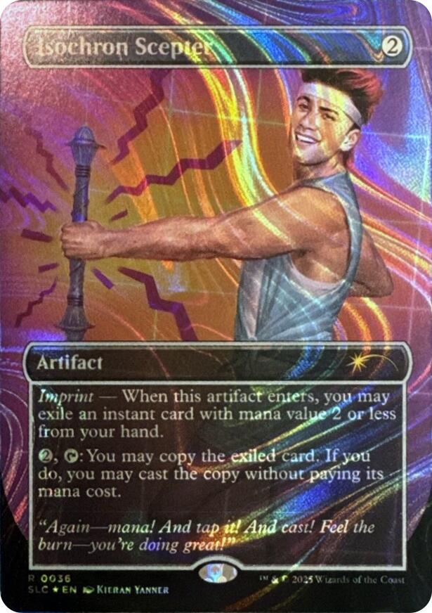 Isochron Scepter (Halo Foil) [Secret Lair Countdown Kit]