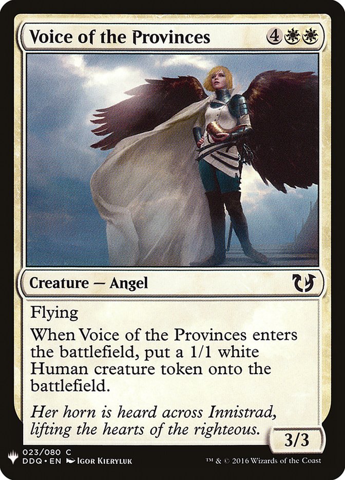 Voice of the Provinces [Mystery Booster] 