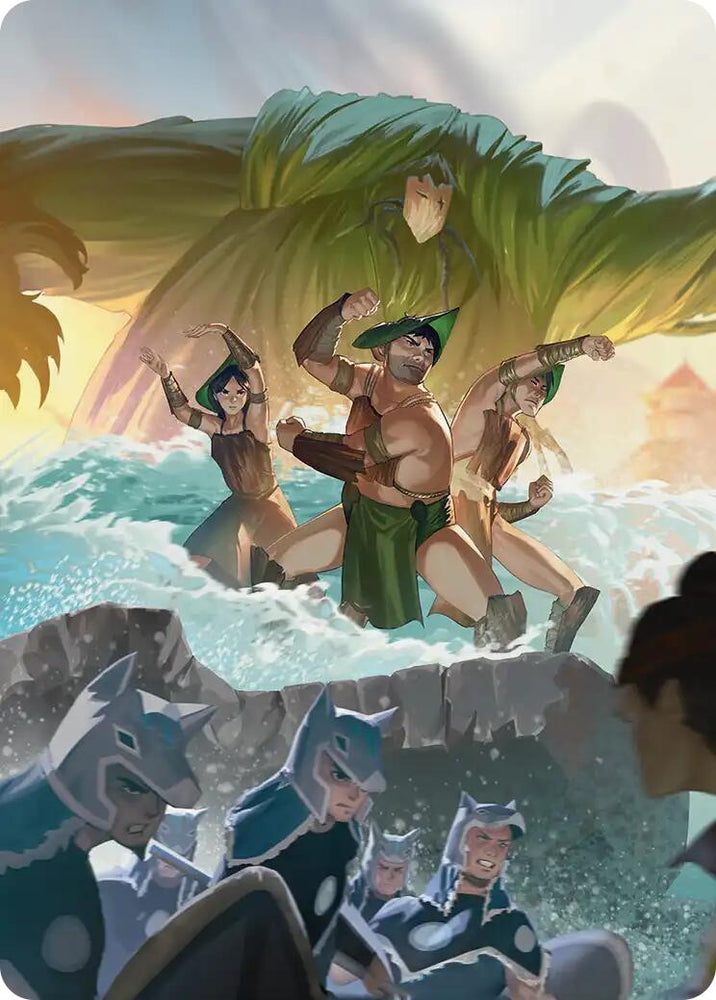 Swampbenders Art Card [Avatar: The Last Airbender Art Series]