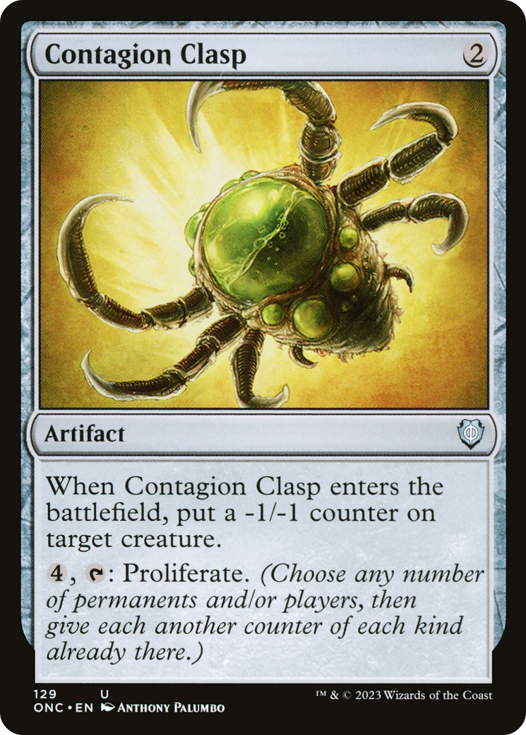 Contagion Clasp [Phyrexia: All Will Be One Commander] 