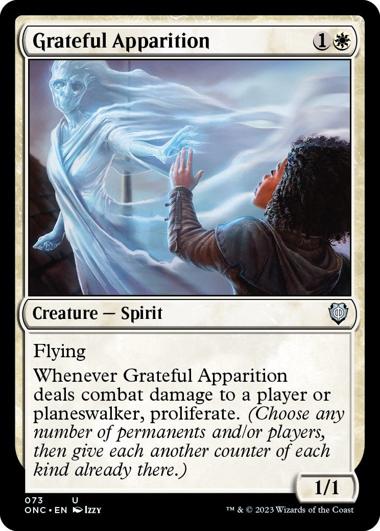 Grateful Apparition [Phyrexia: All Will Be One Commander] 