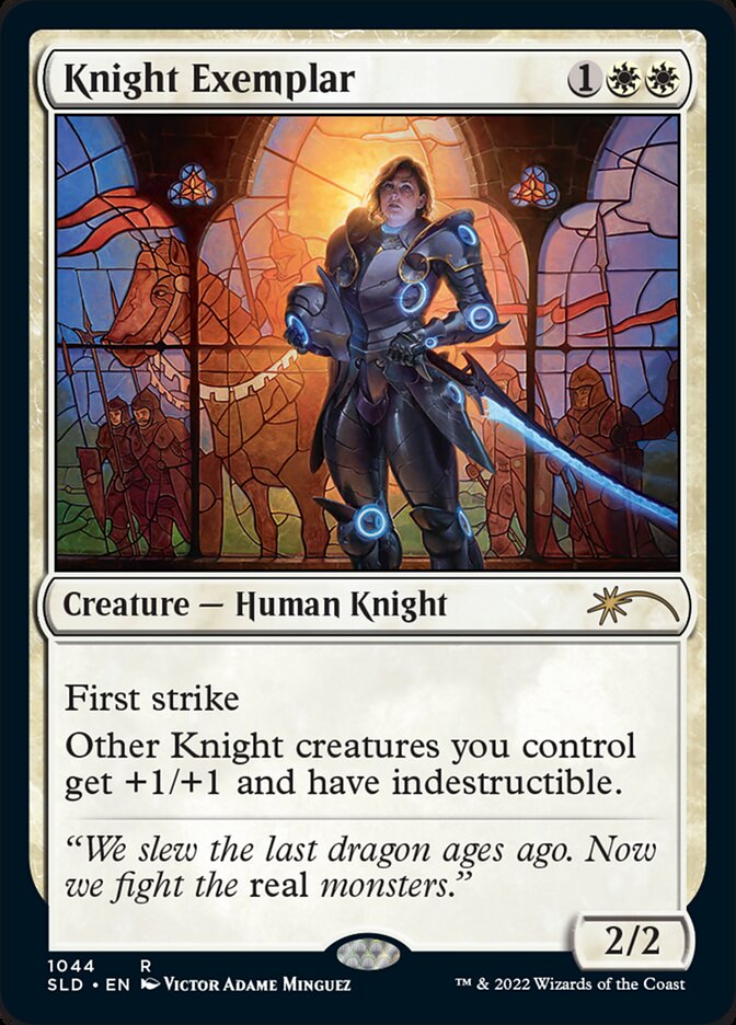 Knight Exemplar (1044) [Secret Lair Drop Series] 