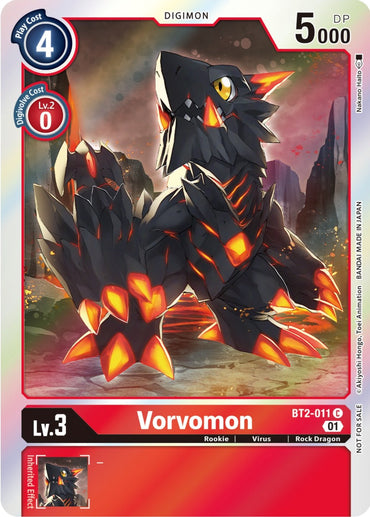 Vorvomon [BT2-011] (ST-11 Special Entry Pack) [Release Special Booster Promos] 