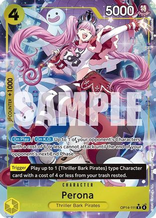 Perona (111) (Alternate Art) [The Azure Sea's Seven]