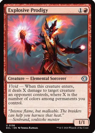Explosive Prodigy [Lorwyn Eclipsed]