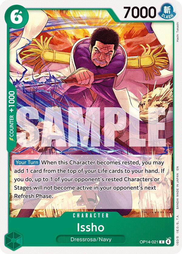 Issho (OP14-021) [The Azure Sea's Seven]