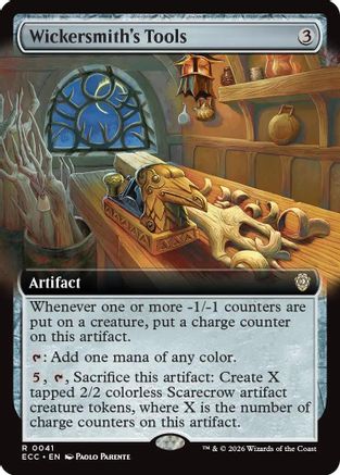 Wickersmith's Tools (Extended Art) [Lorwyn Eclipsed Commander]