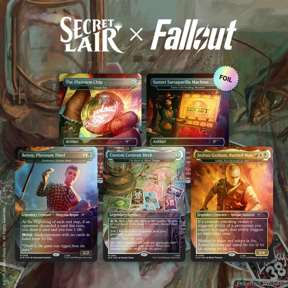 Secret Lair: Drop Series - Secret Lair x Fallout (Welcome to New Vegas - Traditional Foil Edition)