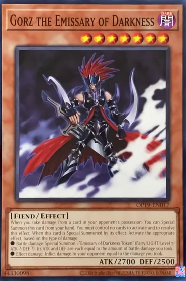 Gorz the Emissary of Darkness [OP19-EN017] Common 