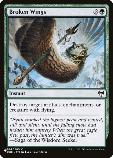 Broken Wings [The List Reprints] 