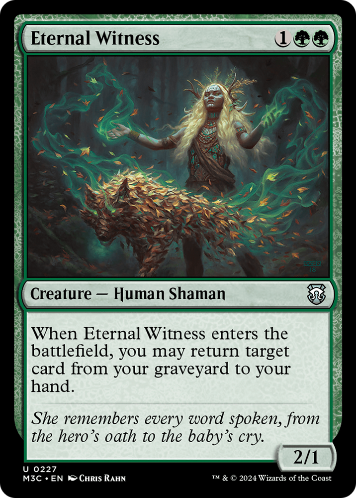 Eternal Witness [Modern Horizons 3 Commander] 