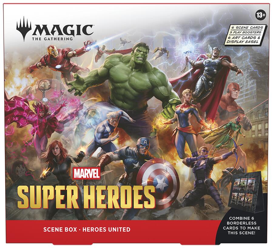 Preorden | Marvel Super Heroes Scene Box - Heroes United