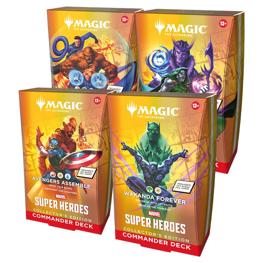Preorden | Marvel Super Heroes Commander Deck Case (Collector's Edition)