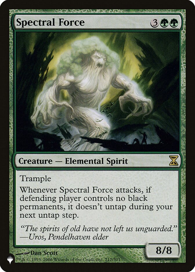 Spectral Force [The List] 