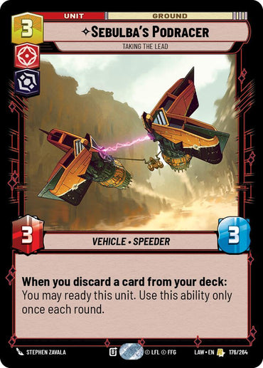 Sebulba's Podracer - Taking the Lead (176/264) (176/264) [A Lawless Time]