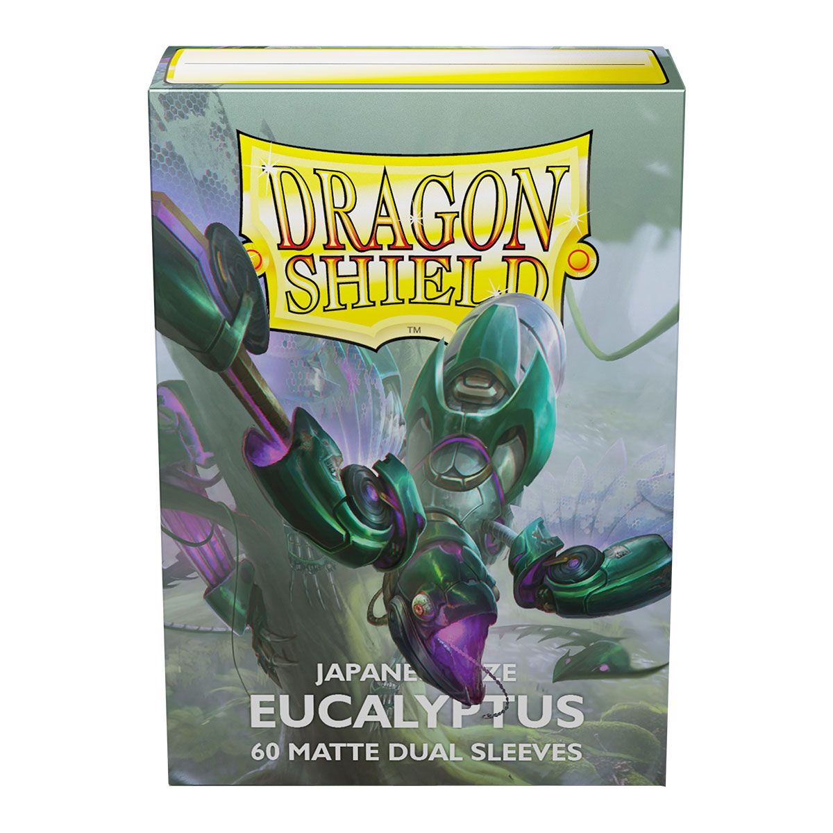 Dragon Shield: Japanese Size 60ct Sleeves - Eucalyptus (Dual Matte)