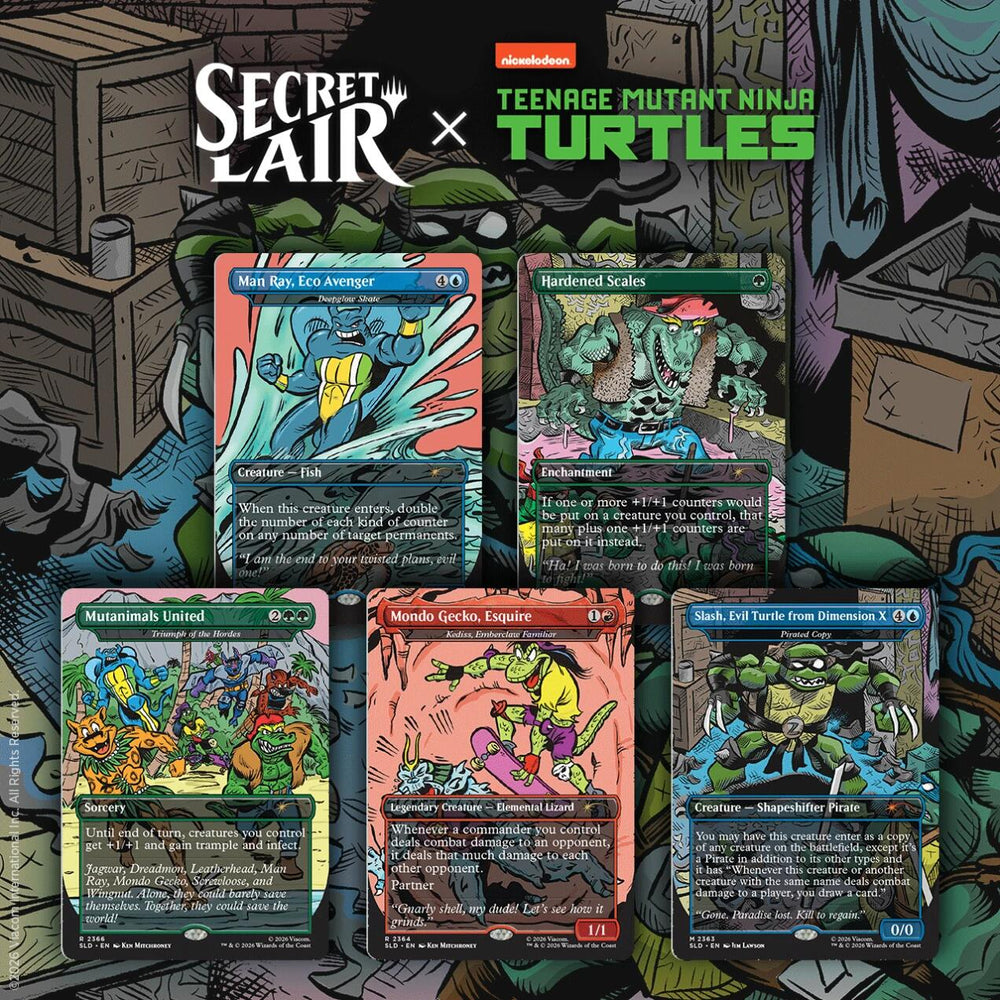 Secret Lair: Drop Series - Secret Lair x Teenage Mutant Ninja Turtles: The Mighty Mutanimals (Non-Foil Edition)