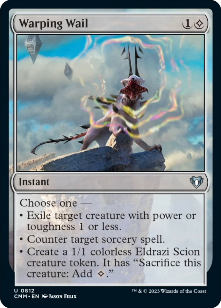 Warping Wail [Commander Masters] 