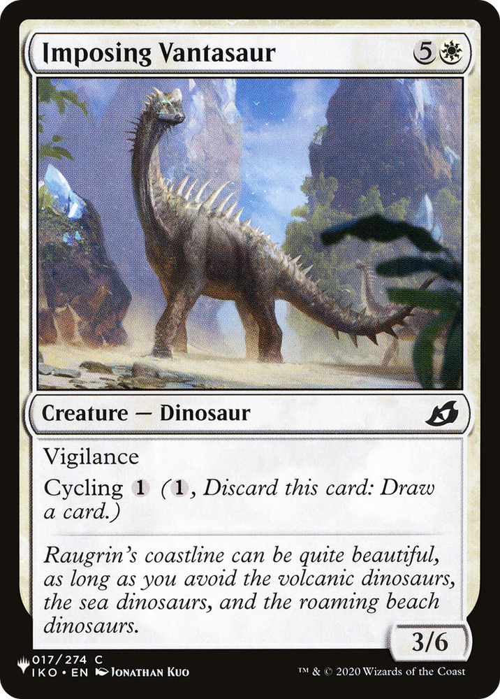 Imposing Vantasaur [The List Reprints] 